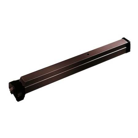 Dorma Rim Exit Device, 36 Inch, Exit Only, Dark Bronze, Hurricane Code Rated 8300B-695-HC